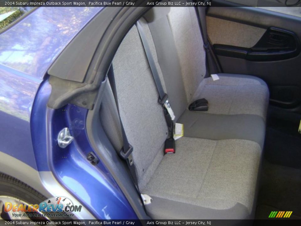 2004 Subaru Impreza Outback Sport Wagon Pacifica Blue Pearl / Gray Photo #15