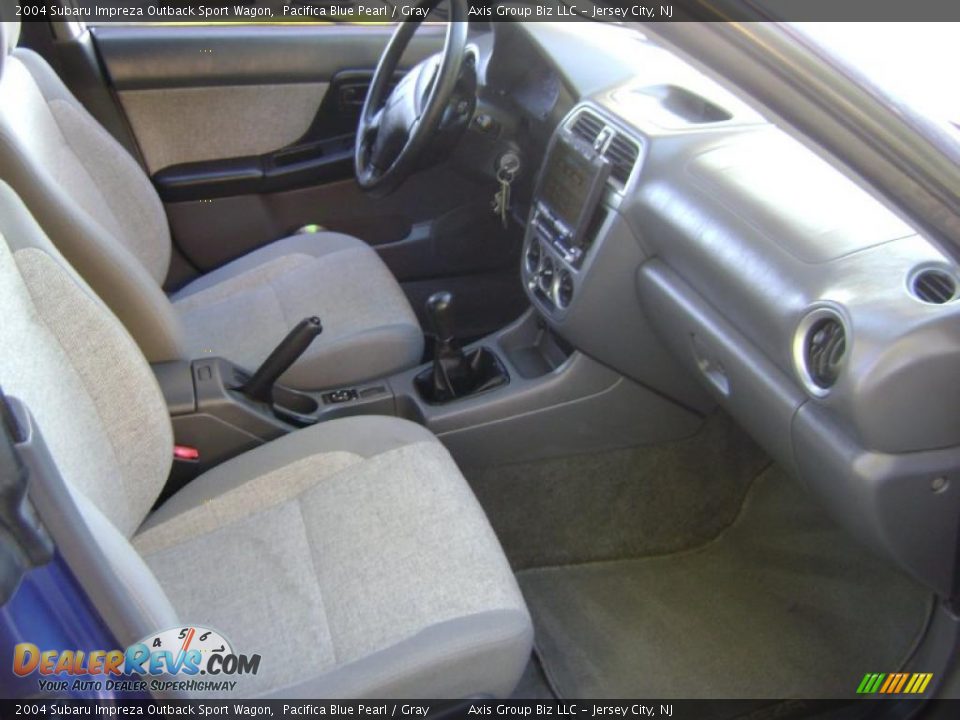 Gray Interior - 2004 Subaru Impreza Outback Sport Wagon Photo #16