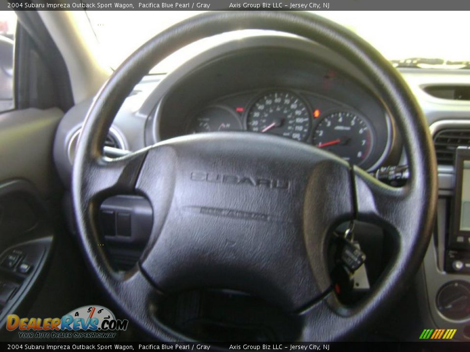 2004 Subaru Impreza Outback Sport Wagon Steering Wheel Photo #18
