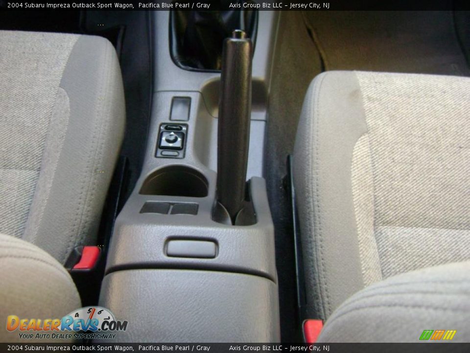 2004 Subaru Impreza Outback Sport Wagon Pacifica Blue Pearl / Gray Photo #21