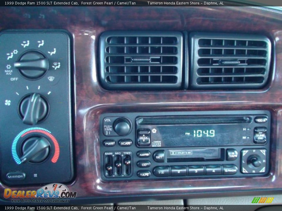 Controls of 1999 Dodge Ram 1500 SLT Extended Cab Photo #24