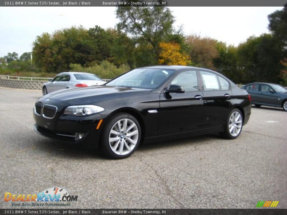 Jet black bmw 535i #3