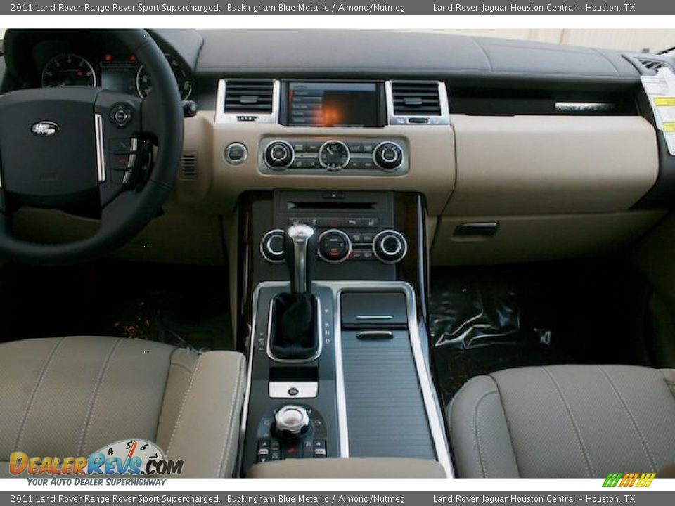 2011 Land Rover Range Rover Sport Supercharged Buckingham Blue Metallic / Almond/Nutmeg Photo #5