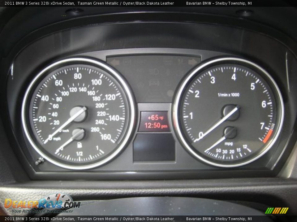 2011 BMW 3 Series 328i xDrive Sedan Gauges Photo #16