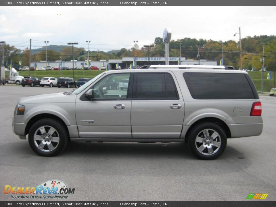 Vapor Silver Metallic 2008 Ford Expedition EL Limited Photo #1