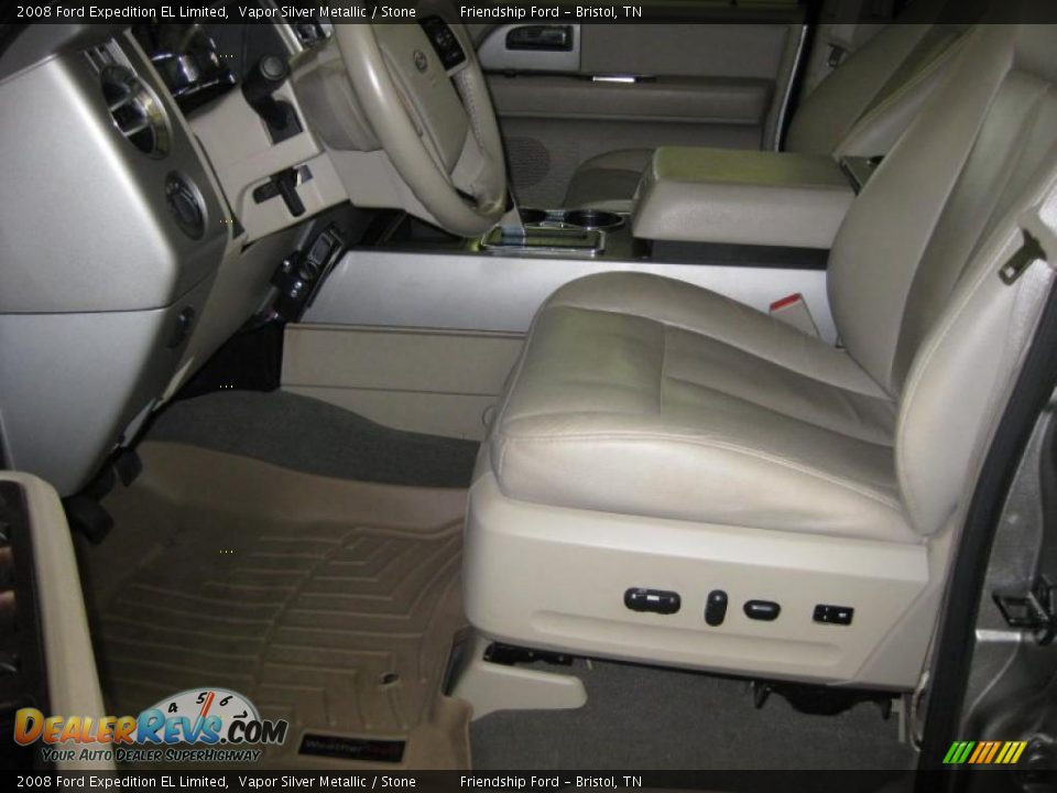 Stone Interior - 2008 Ford Expedition EL Limited Photo #13