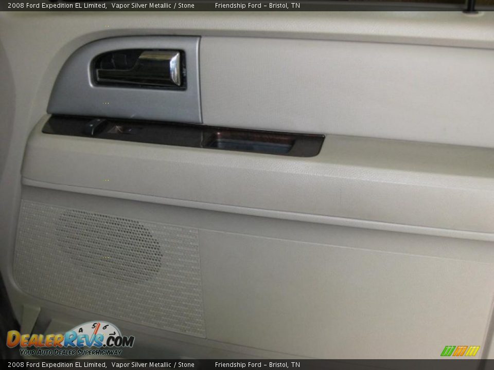 2008 Ford Expedition EL Limited Vapor Silver Metallic / Stone Photo #22