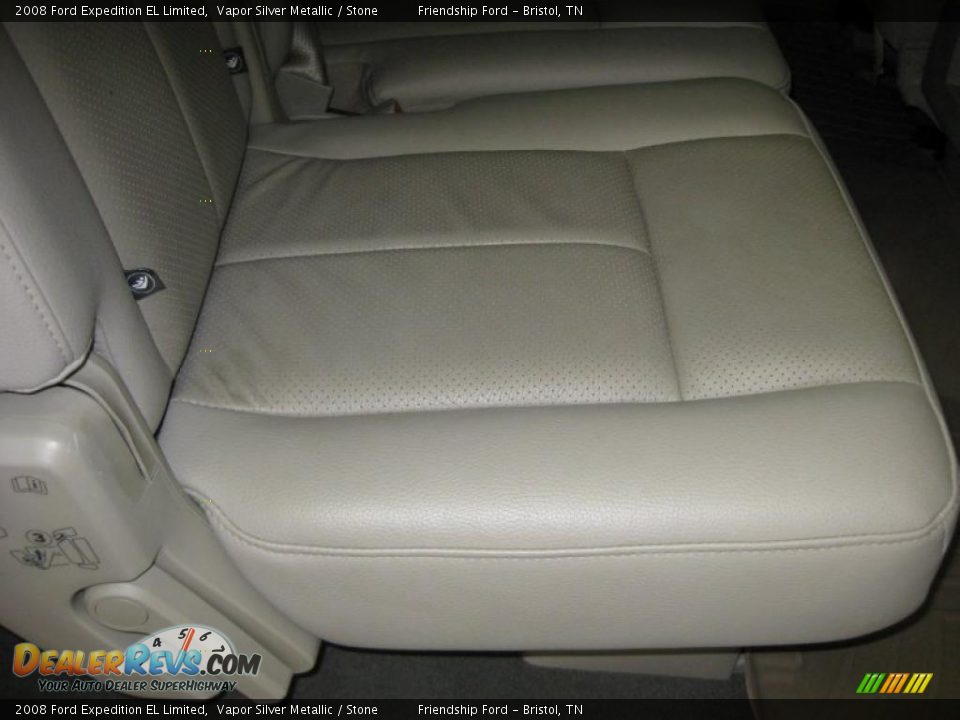 2008 Ford Expedition EL Limited Vapor Silver Metallic / Stone Photo #24