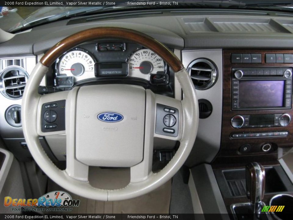 2008 Ford Expedition EL Limited Steering Wheel Photo #27
