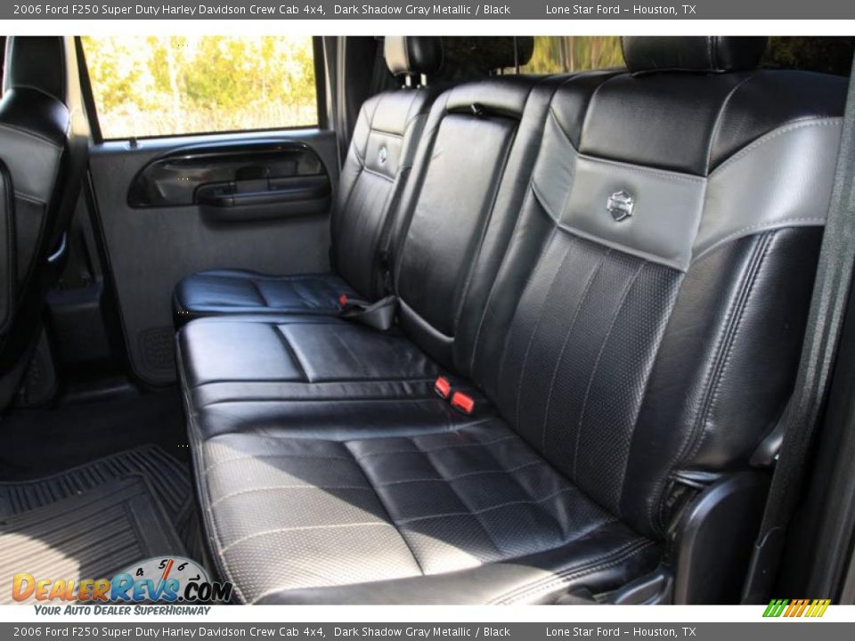 2006 Ford F250 Super Duty Harley Davidson Crew Cab 4x4 Dark Shadow Gray Metallic / Black Photo #6