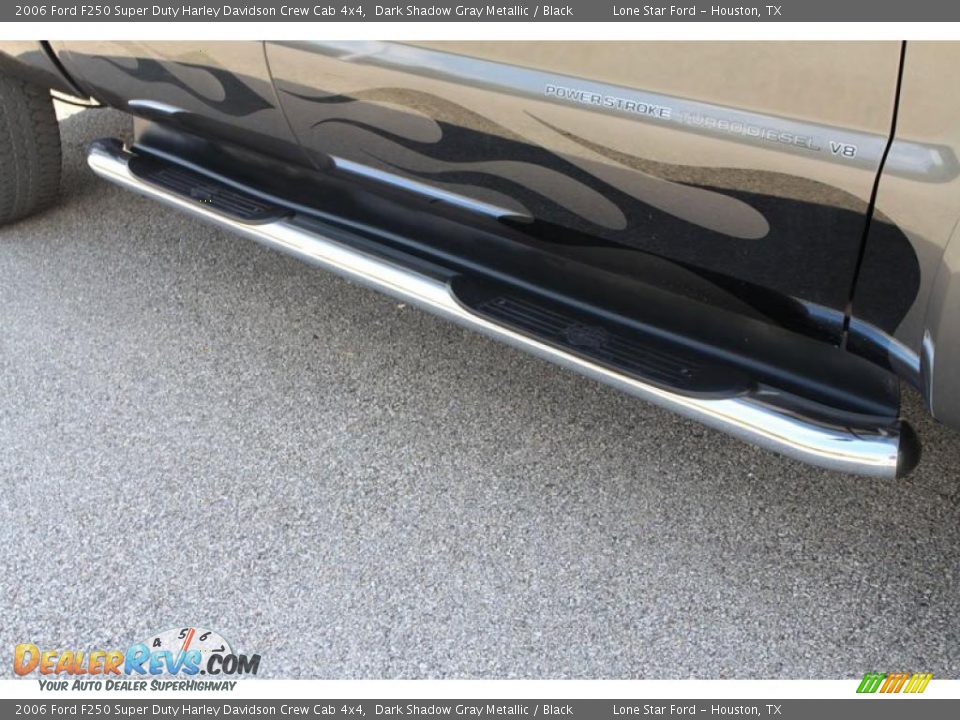 2006 Ford F250 Super Duty Harley Davidson Crew Cab 4x4 Dark Shadow Gray Metallic / Black Photo #12