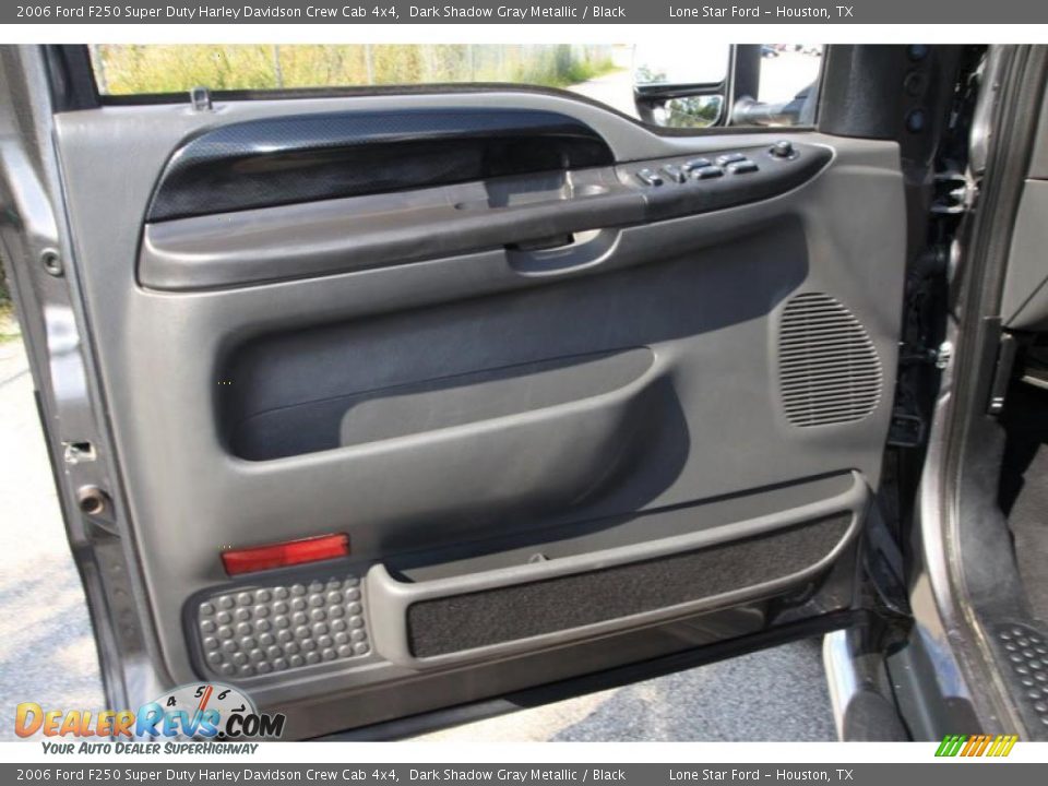 2006 Ford F250 Super Duty Harley Davidson Crew Cab 4x4 Dark Shadow Gray Metallic / Black Photo #18