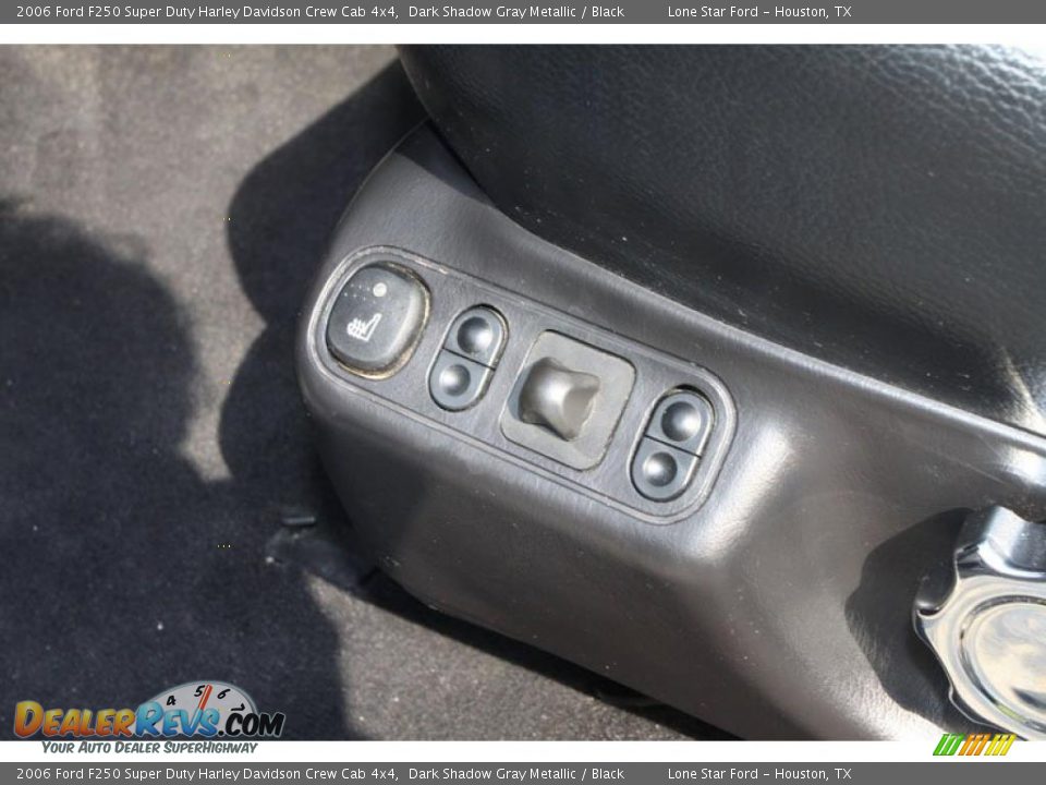 2006 Ford F250 Super Duty Harley Davidson Crew Cab 4x4 Dark Shadow Gray Metallic / Black Photo #19