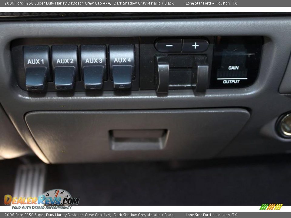 2006 Ford F250 Super Duty Harley Davidson Crew Cab 4x4 Dark Shadow Gray Metallic / Black Photo #22