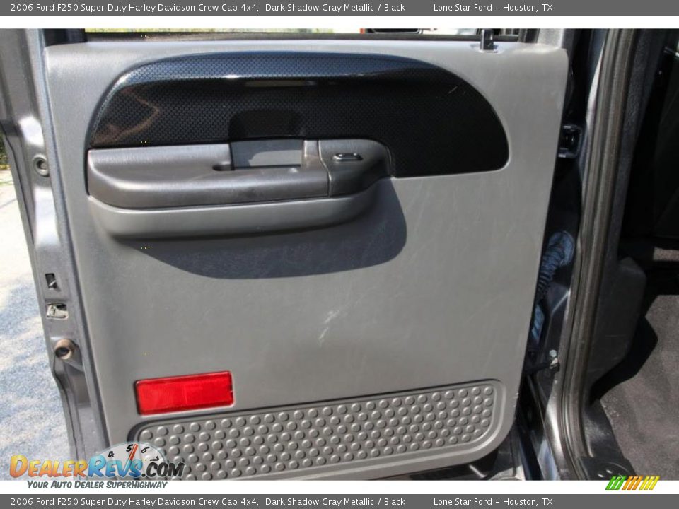2006 Ford F250 Super Duty Harley Davidson Crew Cab 4x4 Dark Shadow Gray Metallic / Black Photo #25