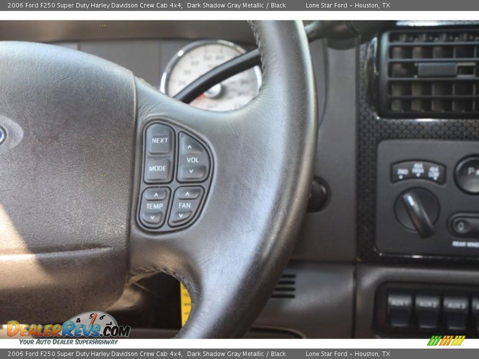 2006 Ford F250 Super Duty Harley Davidson Crew Cab 4x4 Dark Shadow Gray Metallic / Black Photo #29
