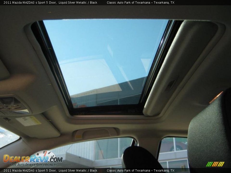 2011 Mazda MAZDA3 s Sport 5 Door Liquid Silver Metallic / Black Photo #13