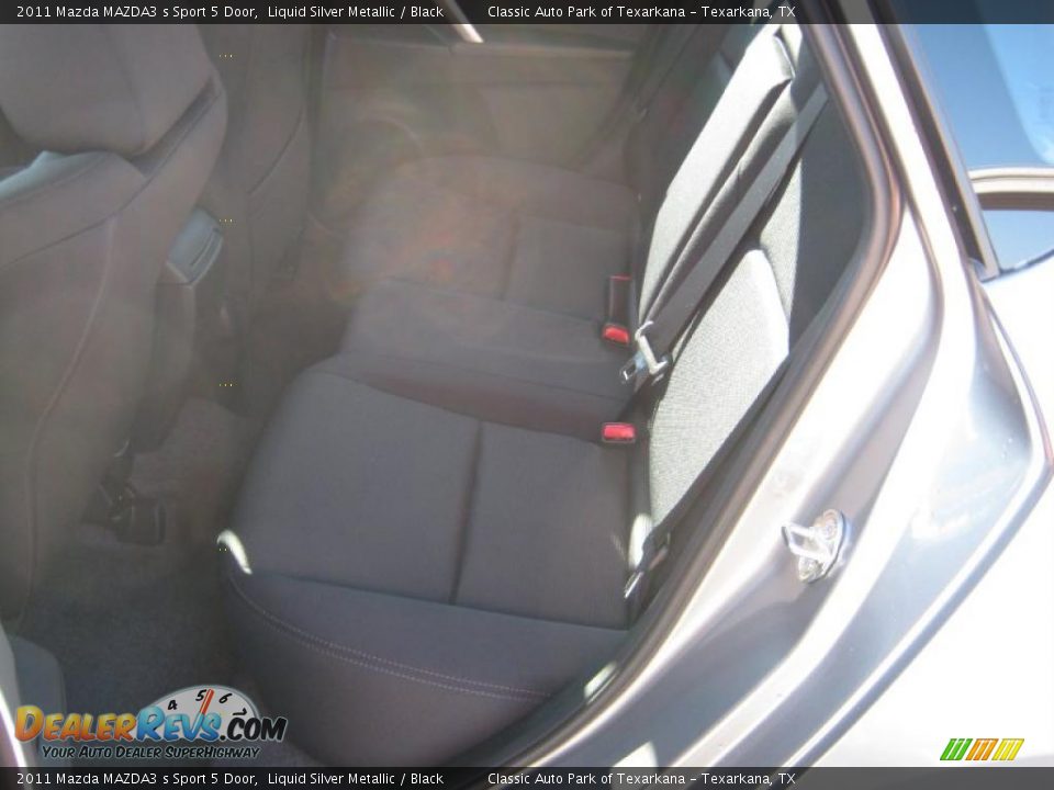 2011 Mazda MAZDA3 s Sport 5 Door Liquid Silver Metallic / Black Photo #15