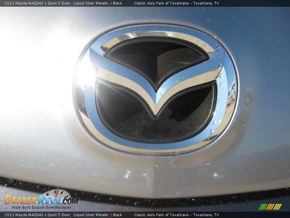 2011 Mazda MAZDA3 s Sport 5 Door Liquid Silver Metallic / Black Photo #25