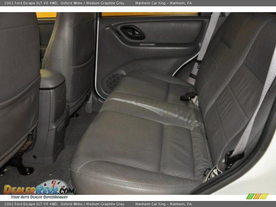 Medium Graphite Grey Interior - 2001 Ford Escape XLT V6 4WD Photo #12