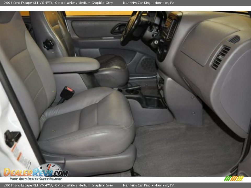 Medium Graphite Grey Interior 2001 Ford Escape Xlt V6 4wd
