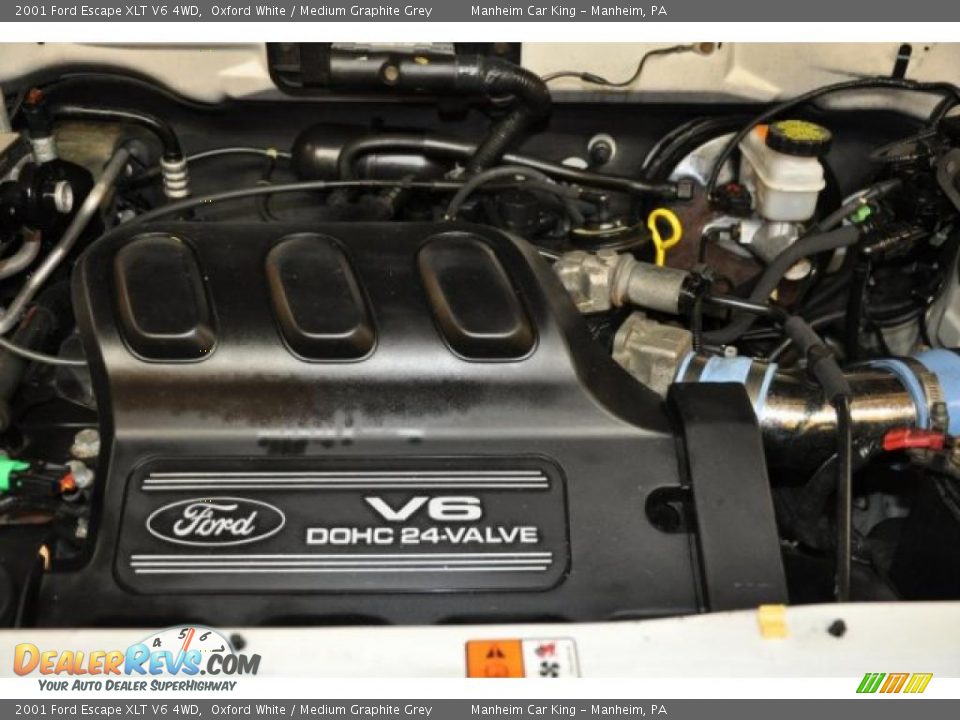2001 Ford Escape XLT V6 4WD 3.0 Liter DOHC 24-Valve V6 Engine Photo #17