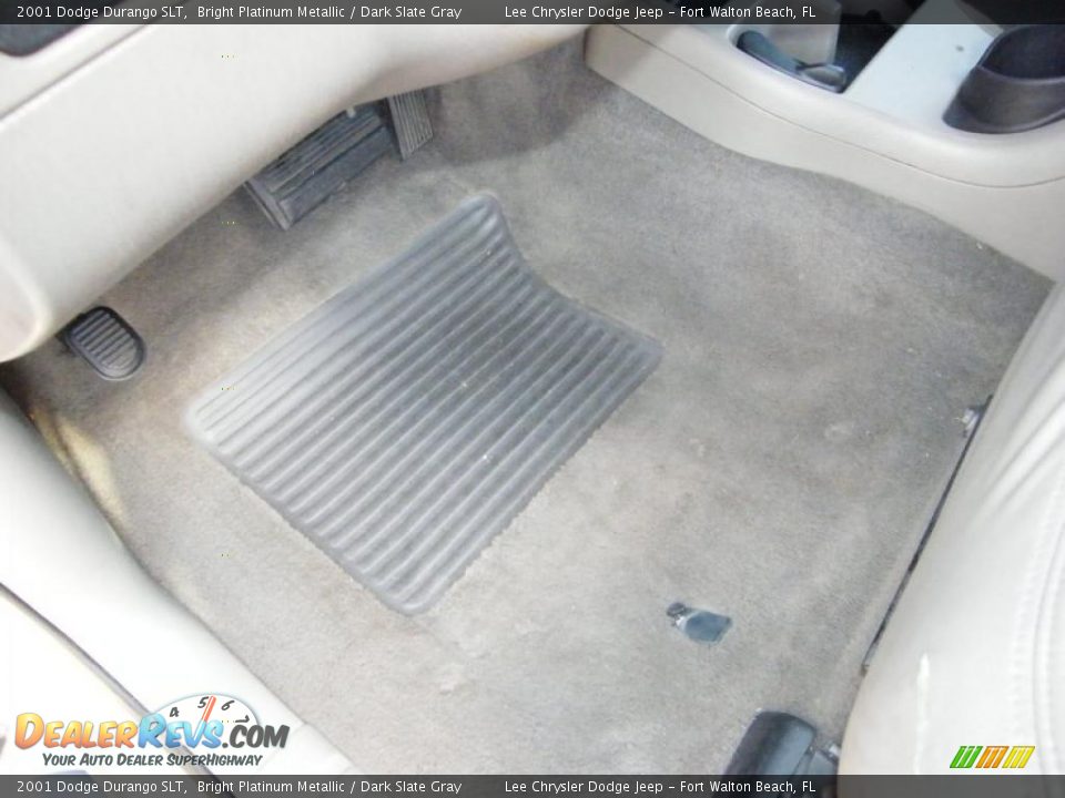 2001 Dodge Durango SLT Bright Platinum Metallic / Dark Slate Gray Photo #17