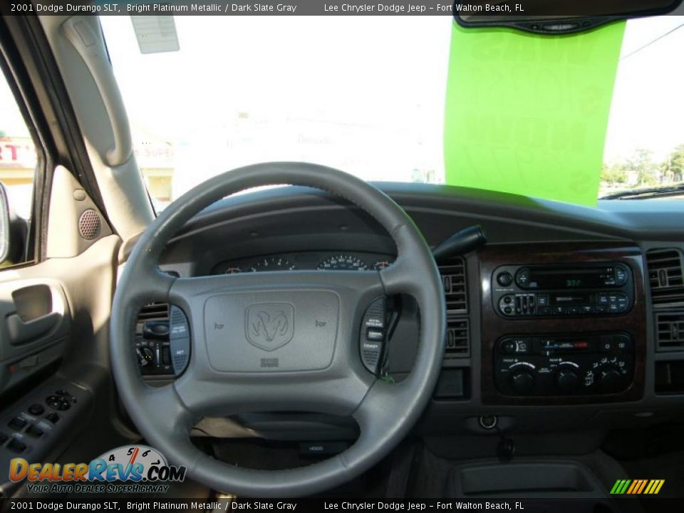 2001 Dodge Durango SLT Steering Wheel Photo #19