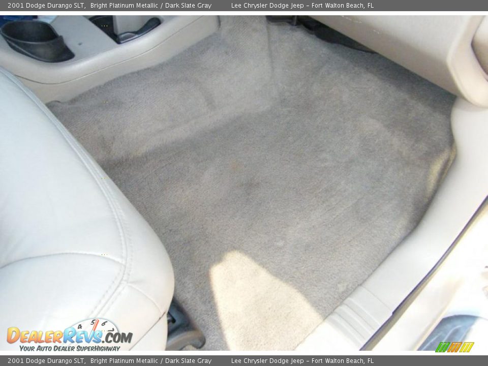 2001 Dodge Durango SLT Bright Platinum Metallic / Dark Slate Gray Photo #33