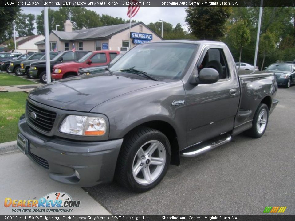 Dark Shadow Grey Metallic 2004 Ford F150 SVT Lightning Photo #1