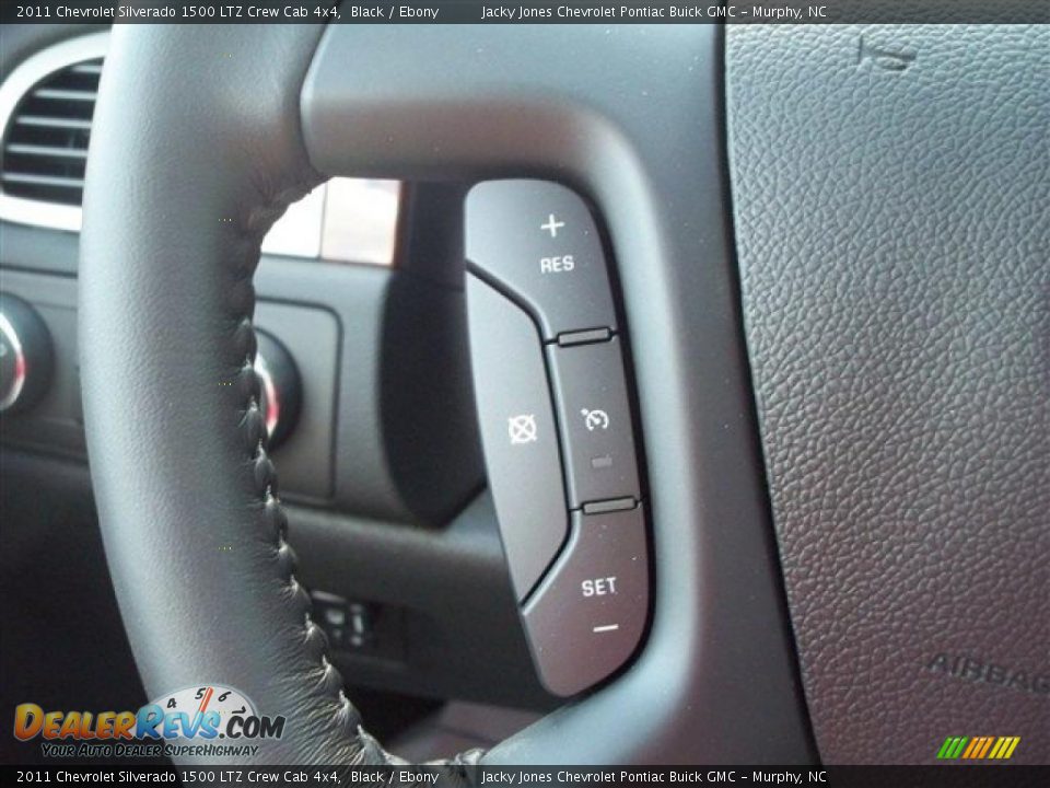 2011 Chevrolet Silverado 1500 LTZ Crew Cab 4x4 Black / Ebony Photo #26