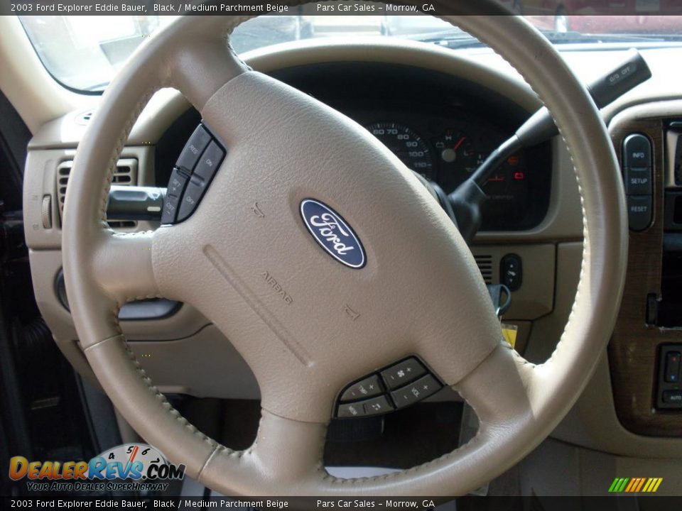 2003 Ford Explorer Eddie Bauer Steering Wheel Photo #11