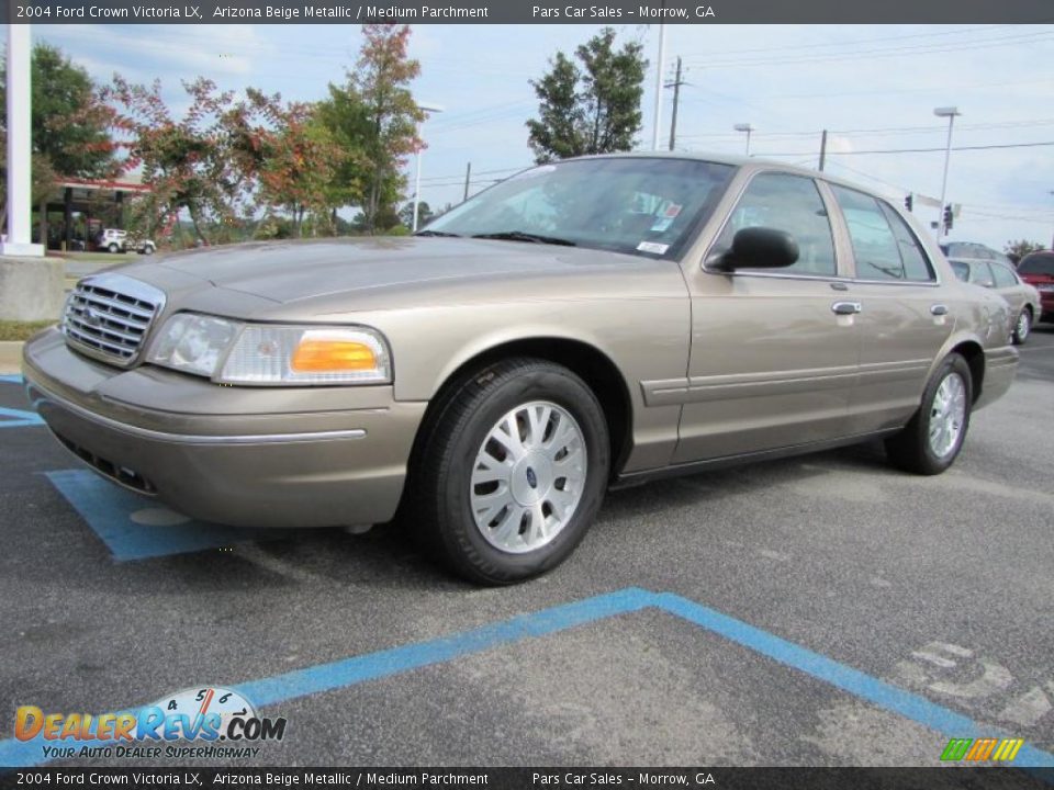 2004 Ford Crown Victoria LX Arizona Beige Metallic / Medium Parchment Photo #1