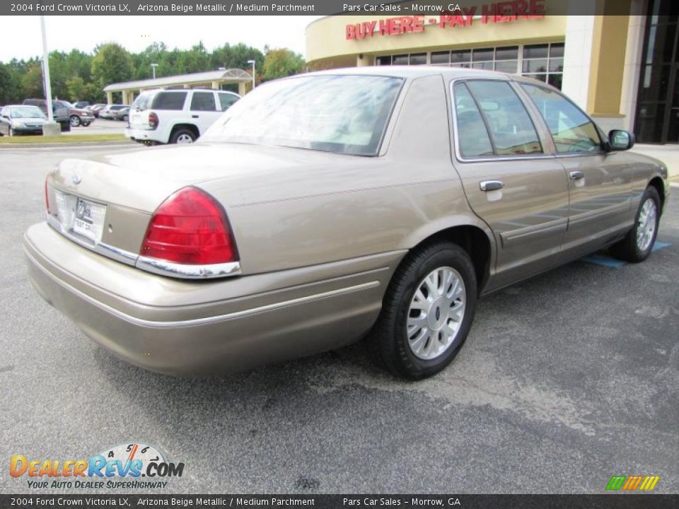 2004 Ford Crown Victoria LX Arizona Beige Metallic / Medium Parchment Photo #3