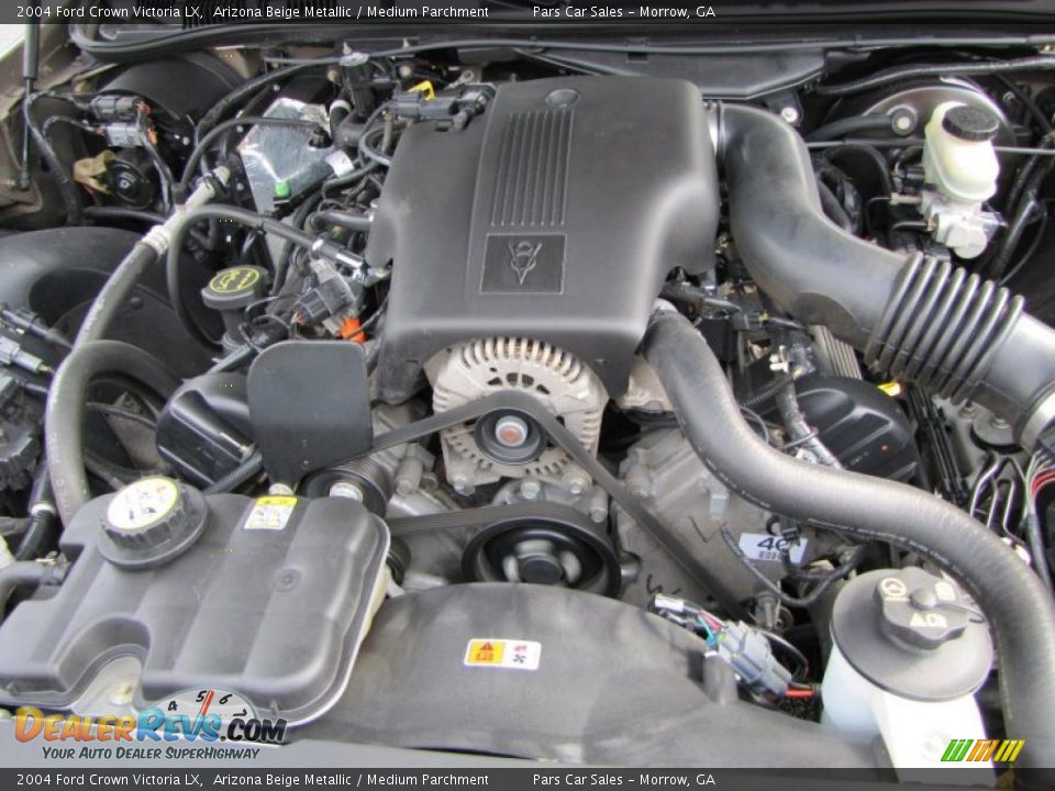 2004 Ford Crown Victoria LX 4.6 Liter SOHC 16-Valve V8 Engine Photo #12