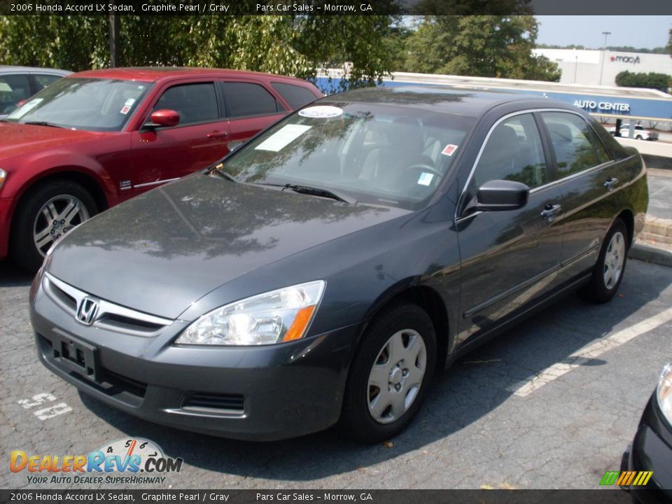 2006 Honda Accord LX Sedan Graphite Pearl / Gray Photo #1