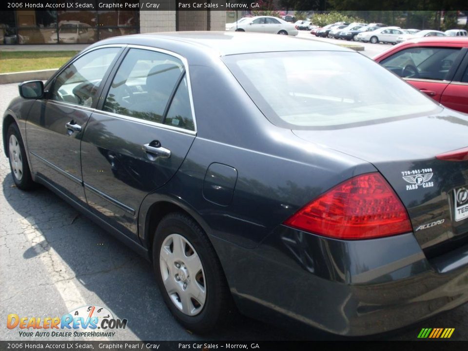 2006 Honda Accord LX Sedan Graphite Pearl / Gray Photo #4