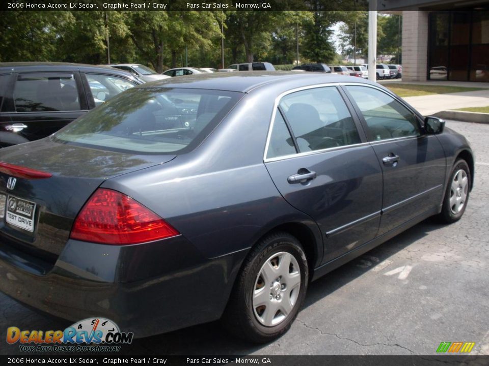 2006 Honda Accord LX Sedan Graphite Pearl / Gray Photo #6