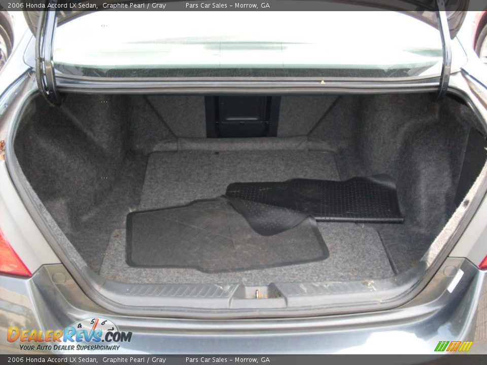 2006 Honda Accord LX Sedan Graphite Pearl / Gray Photo #7