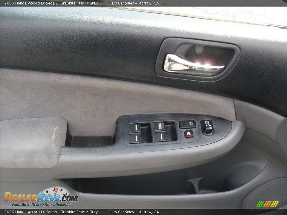 2006 Honda Accord LX Sedan Graphite Pearl / Gray Photo #9