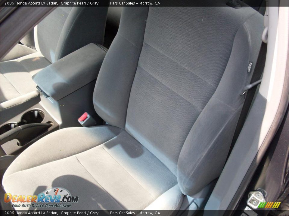2006 Honda Accord LX Sedan Graphite Pearl / Gray Photo #10