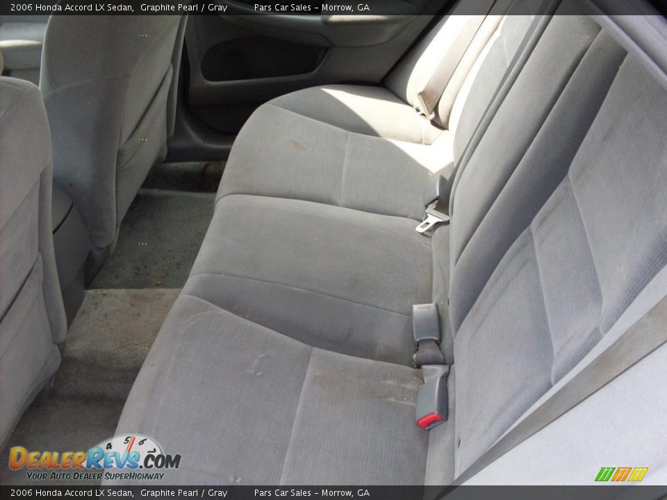 2006 Honda Accord LX Sedan Graphite Pearl / Gray Photo #11