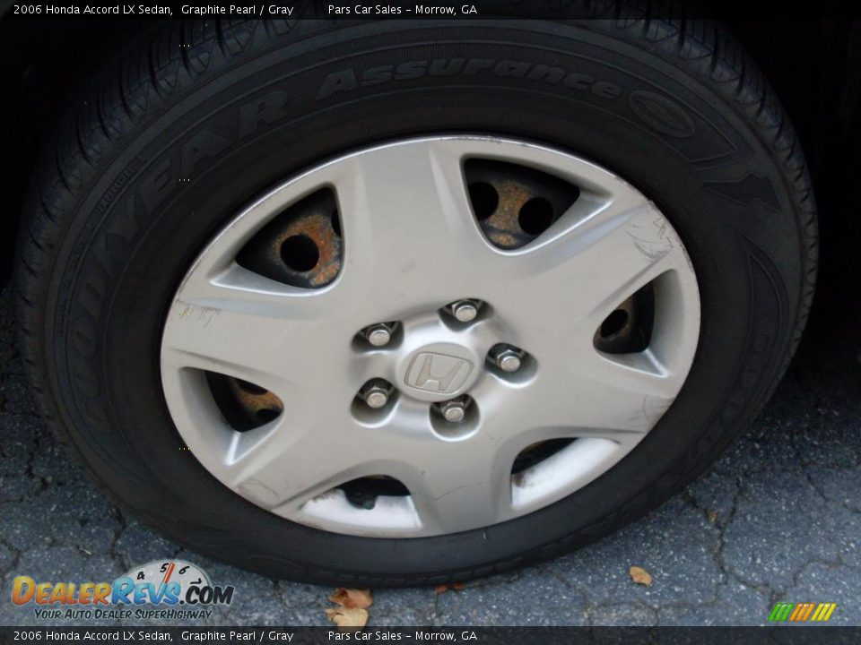 2006 Honda Accord LX Sedan Graphite Pearl / Gray Photo #16