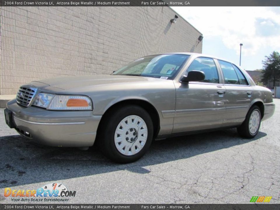 2004 Ford Crown Victoria LX Arizona Beige Metallic / Medium Parchment Photo #1