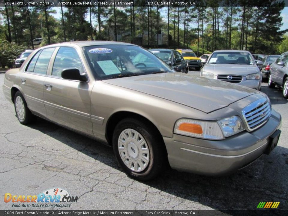 2004 Ford Crown Victoria LX Arizona Beige Metallic / Medium Parchment Photo #4