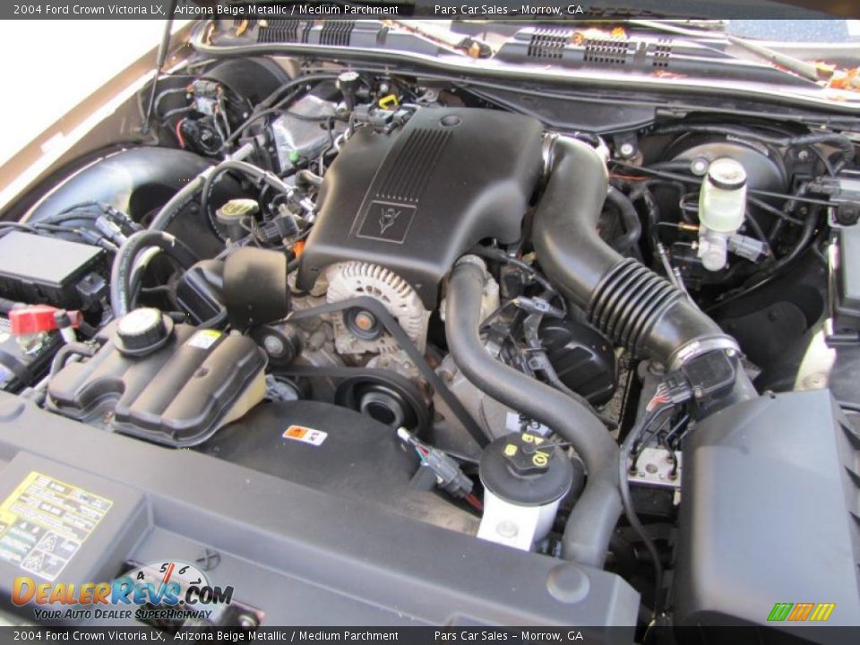 2004 Ford Crown Victoria LX 4.6 Liter SOHC 16-Valve V8 Engine Photo #10