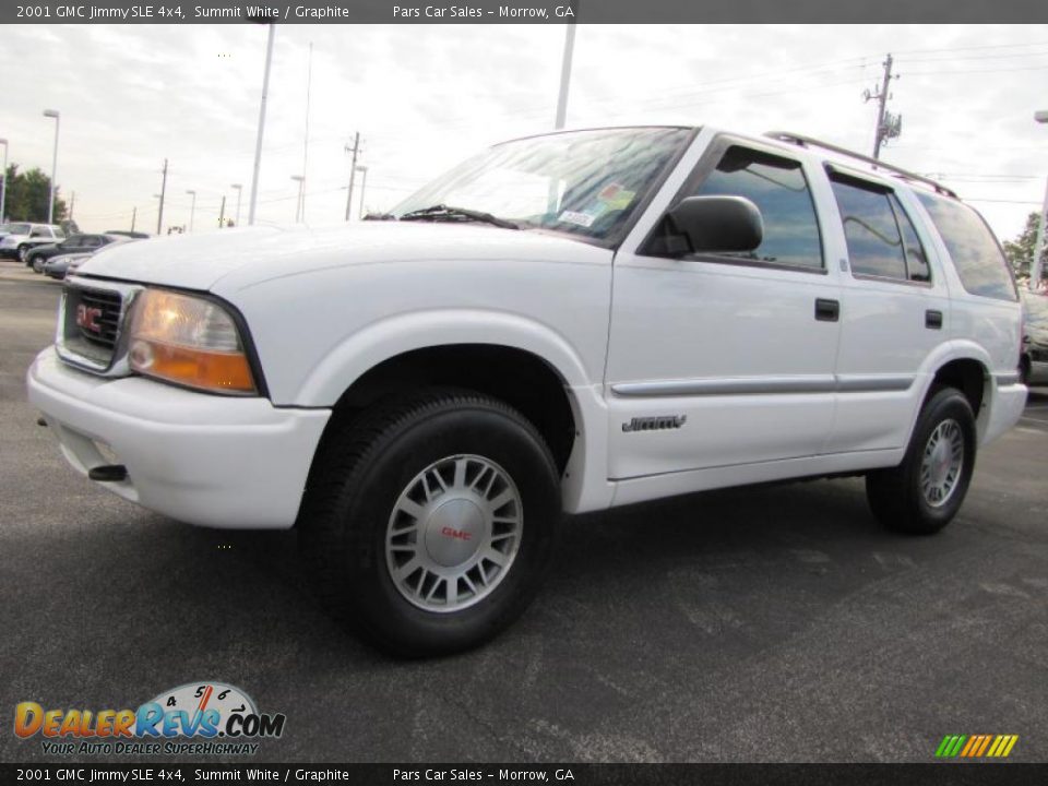 2001 GMC Jimmy SLE 4x4 Summit White / Graphite Photo #1