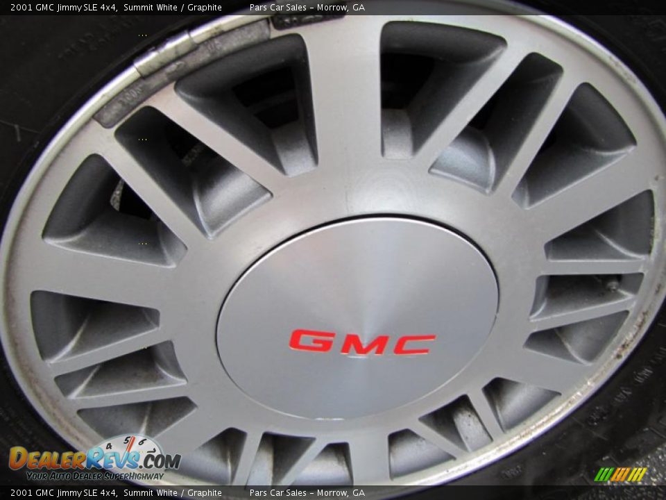 2001 GMC Jimmy SLE 4x4 Summit White / Graphite Photo #5