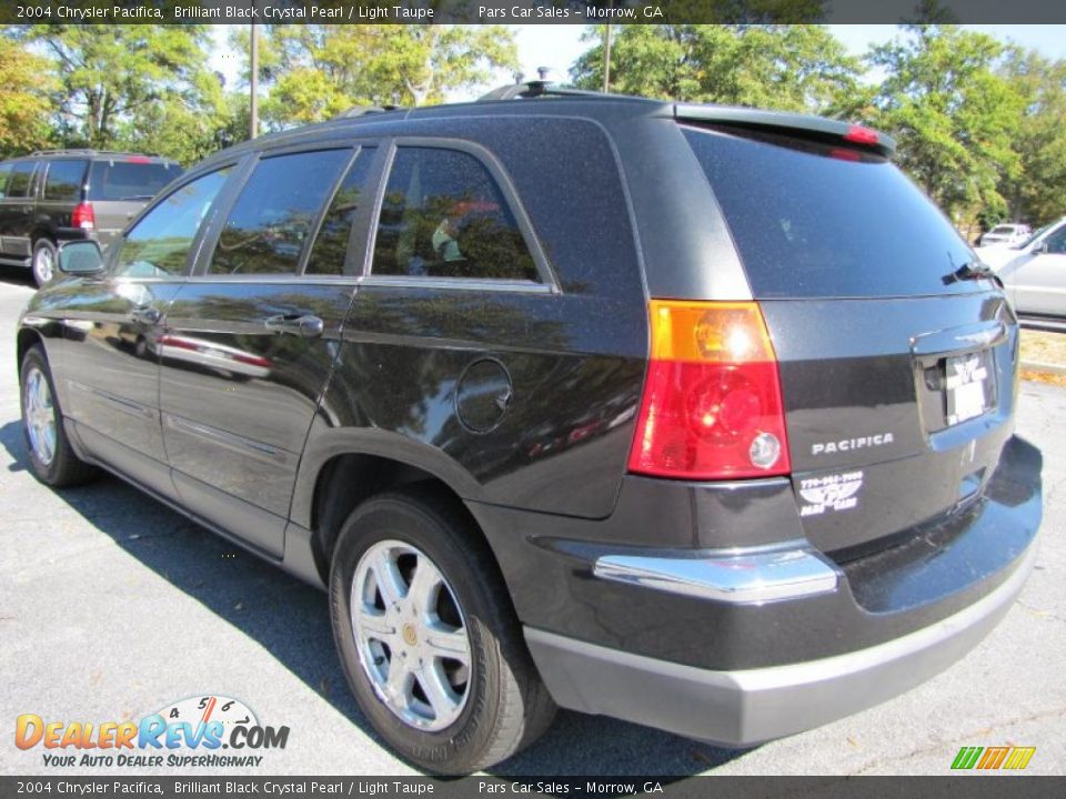 2004 Chrysler Pacifica Brilliant Black Crystal Pearl / Light Taupe Photo #2