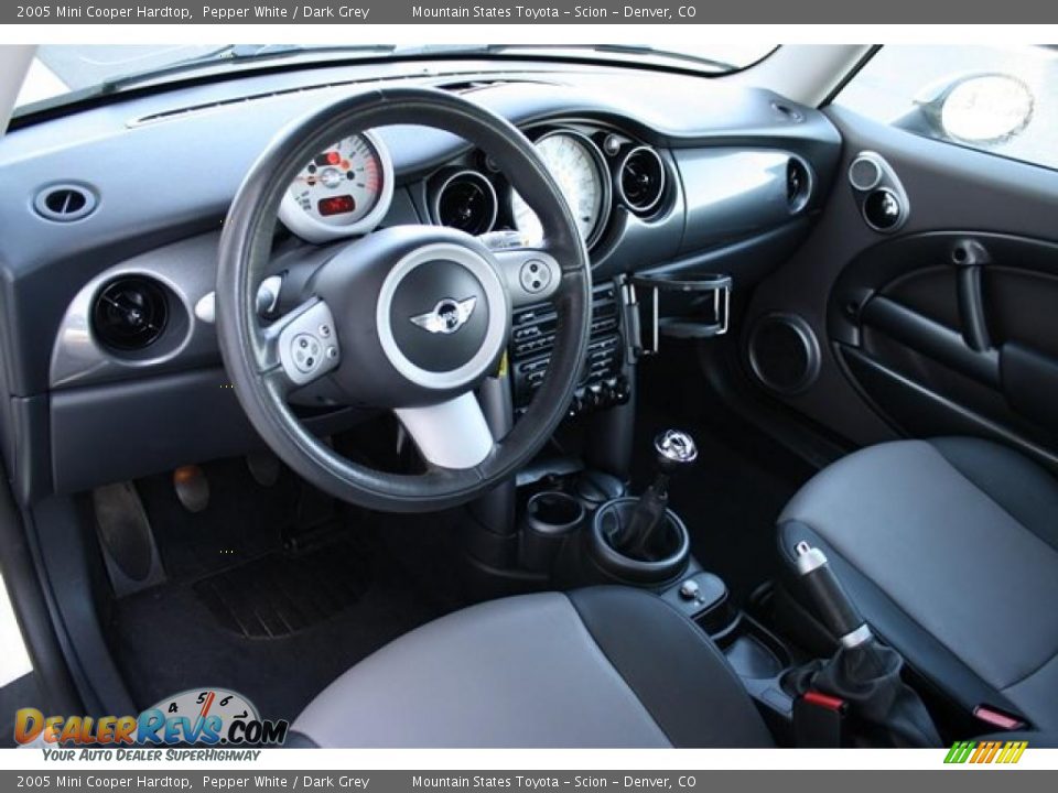 Dark Grey Interior - 2005 Mini Cooper Hardtop Photo #9